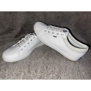 Keds WH-60854 Dream Foam Memory White Leather Women's Shoes Size 7